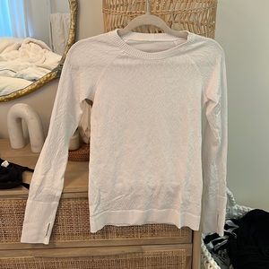 lululemon white long sleeve